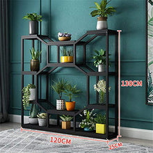 OJKJGYTF Indoor Plant Stand Metal Plant Stand,Multipurpose Flower Shelves Storage Organizer Display, for Indoor Outdoor Garden Balcony,D,100×25×130cm