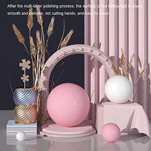 mirror finish garden ball,gazing balls, Pink Hollow Ball,Stainless Steel Decorative Ball,Hollow Round Ball,Christmas Decoration Ball for Shopping Mall Window Store (Color : Pink) ( Color : Pink , Siz