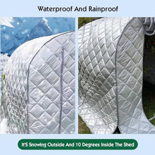 ZFUCMAYL Garden Greenhouse Cover,Outdoor Storage Shelter with Zipper,Portable Plant Space Covers Quilt for Outdoor Plants,Only Includes Quilt(600x300x200cm)