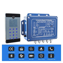 Sauna Steam Generator 2.8KW Wall Mounted Style Shower Cabinet Cabin Steam Bath Sauna Generator for Home Spa Bath Sauna Accessories