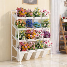 GODFSAHG Flower Display Stand with Cubes, Flower Bouquet Stand, Flower Stands for Outdoor Plants, Plant Stands for Florist, Garden, Patio