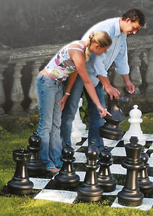 ROLLY TOYS Giant Chess Pieces Set 25" King Black White