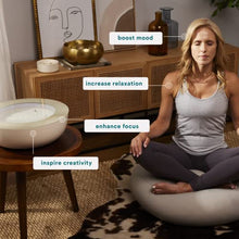 Homedics Drift Sandscape Perpetual Motion Zen Garden Bluetooth 21 Inch Cream