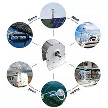24V,9000W-12000W Vertical Axis Gearless Permanent Magnet Generator Turbine, Low Speed 12V-220V For Water Conservancy And Wind Power Household
