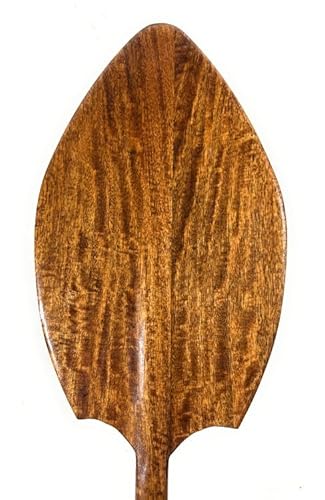 Tikimaster Curly Alii Mango Outrigger Canoe Paddle 60 Inches