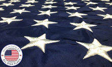 Premium American Flag 12x18' - 100% Made in the USA - Durable, Long Lasting, Nylon Material - Appliqued Stars, Sewn Stripes, 6 Rows of Lock Stitching, Tough Enough for Commercial Use - All Star Flags