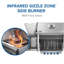 Napoleon Rogue PRO-S 425 Natural Gas Grill with Infrared Side and Rear Burners, Stainless Steel, Durable 5-Burner Precision Cooking