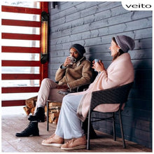 Veito Blade Infrared Heater, Black, 1500W