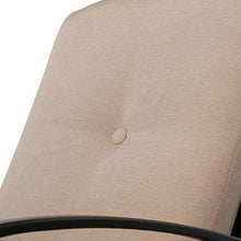 Patio Tree Adjustable 2-Piece Lounge Chair Recliner Sofa with Removable Cushion Beige