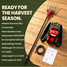 Battery Powered Fruit Tree Shaker Tool for Harvest and Coffee