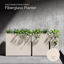 COSAPOTS Reglo Tall Planters Outdoor, Rectangular Indoor/Outdoor Box