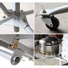 Portable Solar Cooker, 1800W 1.5m Diameter Camping Outdoor Solar Cooker, Parabolic Focal Spot Temperature:700-1000°C, Sun Oven for Solar Heating, Outdoor Barbeque Picnic