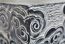 ARCVOX Xiangyun Decorative Columns Pedestal, Chinese Temple Sculpture Pillar, Handcast Polyresin Stone Finish, Landscape Garden Decoration (Size : 35.4in)