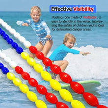 YXXSDP Swimming Pool Safety Rope and Float Kit, 3 10 20 23 33 Ft Long Landscape Pool Dividing Lanes Safety Rope with Floating Buoys, Professional Pool Boundary Rope(Size:6m (19.7ft))