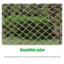 Hemp Rope Net Kids Climbing Safety Net Child Safety Rope Netting Balcony Stairs Fence Garden Playground Protection Heavy Duty Net Indoor And Outdoor Decor Rope Net, Rope Thickness 10mm Mes(Size:9x11m)
