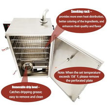 DINENOVATE Commercial Stainless Steel Meat Smoker 5-Layer 110V 1KW