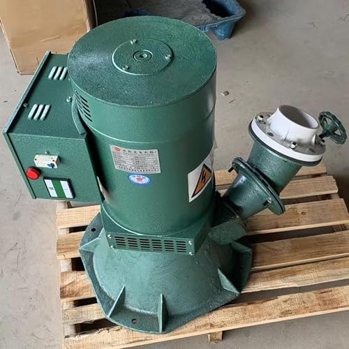 ZHOZHUT 10KW Hydroelectric Generator 110V / 220V Single-Phase Hydro Generator with Leakage Protection and Automatic Voltage Stabilization 1800RPM Inclined Strike Hydroelectric Generator,10kw,220V