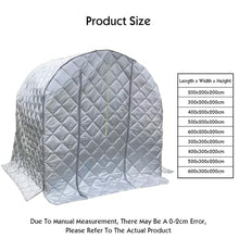 ZFUCMAYL Garden Greenhouse Cover,Outdoor Storage Shelter with Zipper,Portable Plant Space Covers Quilt for Outdoor Plants,Only Includes Quilt(500x300x200cm)