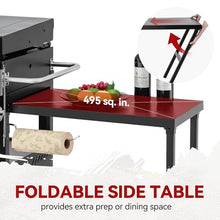 Royal Gourmet GB4008T 4 Burner Propane Gas Griddle, Pull-Out Side Table
