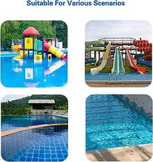 Pool Handrail 304 Stainless Steel Swimming Pool Handrail, Pool Hand Rail for Inground Pools and Spa, 3-Bend Pool Stair Railing, Silver