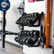 PRx Performance Wall Mounted Dumbbell Storage Shelf Black