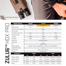 Sig Sauer Zulu6TM HDX Pro 18x50mm Waterproof Fogproof Hunting Binoculars Flat Dark Earth