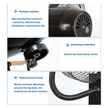 BREVELTION 30inch Humidification and Watering Industrial Spray Electric Fan Atomizing Floor Fan 110V 350W