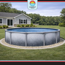 Lake Effect Pools 'Bermuda' 12 ft Round Above Ground Swimming Pool