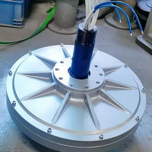 Coreless Permanent Magnet Disc Generator 1KW/2KW 300RPM/750RPM | Copper Coil Maglev Low Speed Alternator For Wind & Hydro Power DIY New Energy(300 rpm,2000w)