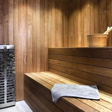 HUUM Steel Mini 3.5 kW Sauna Heater with UKU WiFi Control (Black), 132 pounds of Rounded Olivine Stones Included (for saunas up to 212 cu ft.)