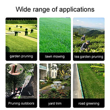 Cordless Lawn Mower, Retractable Handheld 12V Rechargeable Home Lawn Mower Rotary Machine Head Portable Small Lawn Mower