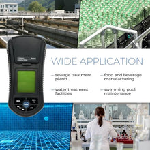 Sper Scientific Portable Digital Chlorine Meter 860043 w/Large LCD Display for Swimming Pools & Spas, Measure Free & Total Chlorine, Accurate & Handheld Water Chemical Testing Kit, Pool Water Tester