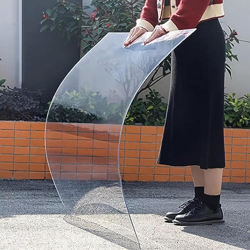 Polycarbonate Sheets All-Weather Outdoor Greenhouse Covering, Plastic Roofing Sheets Rainproof Insulation Protection(1x119m)