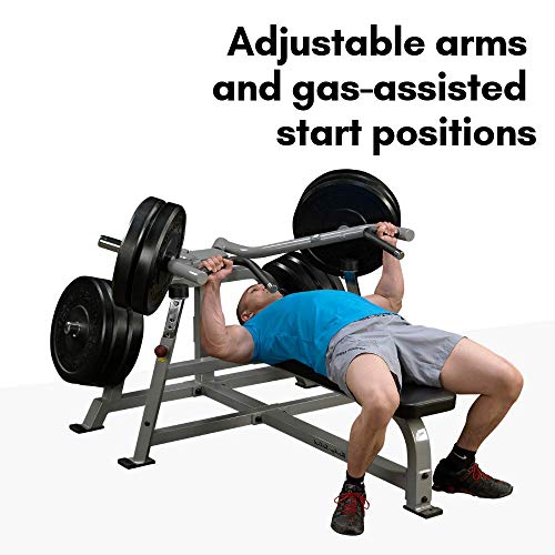 Body-Solid Pro Clubline Adjustable Leverage Bench Press Black