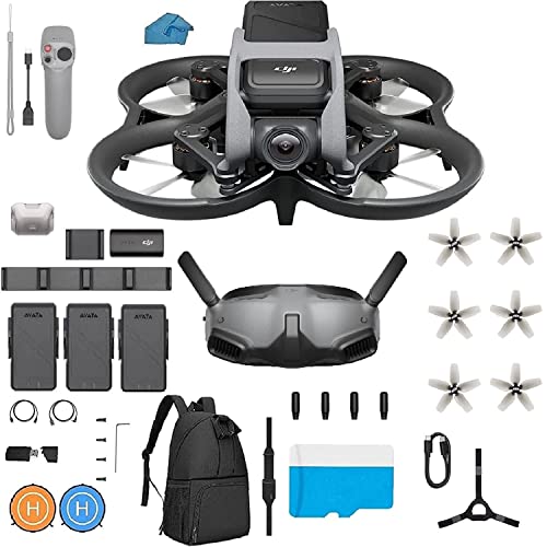 Koozam DJI Avata Explorer Combo FPV Drone Bundle Black