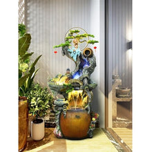 GLigeT Outdoor Water Fountain Chinese Rockery Water Fountain Landscape, Garden Home Decoration, Balcony Courtyard Garden Decoration Outdoor Fountain (Size : XL), X-Large