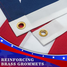 High Wind American Flag Outdoor 20x30 Ft, Long Lasting US Flags for Outside