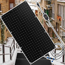 ZSPINJIA Heated Walkway Snow Melting Mats,12/15.7/20/23.6in Width Non Slip Rubber Heated Mat Non-Slip Winter Removal and Ice Melt Products -Heating Entrance for Narrow Walkways Garages(60x360cm/(23.6x