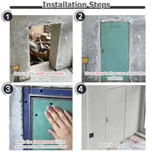 JYHHCYS Large Access Panel for Drywall, Flush Mounted Insulated Attic Access Door with Handle & Latch, Small Seamless Metal Inspection Door for Wall Customizable Size(26x26inch/660x660mm)