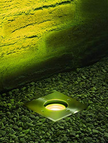 Auraglow Color Changing Uplighters IP67 Recessed, GU10 Kit, 8 Pack