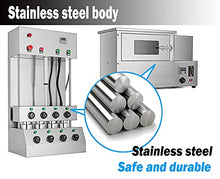 TXMACHINE 3000W pizza cone machine 2000W Pizza Oven pizza 600W display warmer with 12 holes (cone maker+oven, 220V/50HZ)