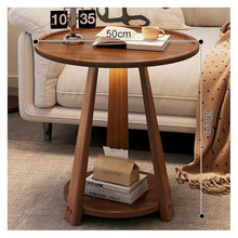 LIBANGRONG-888 Side Table End Table Side Table Small Coffee Table Solid Wood Coffee Table Negotiation Balcony Simple Leisure Small Round Table Coffee Table