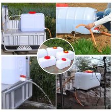 DIROVO Rain Barrels Water Container with Tap,Plastic Portable Drinking Storage, Carrier Bucket for Camping Outdoor Driving Hiking Fishing Emergency(420L)
