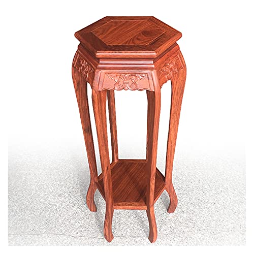 ZOCWJK Plant standPlant Stand Plant Bonsai Base Wooden Plant Stand Plant Stand Flower Pot Holder Shelf Indoor Planter Display Shelf for Balcony Living Room Home Decoration Displa,
