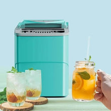 TEDILUVI Ice Makers Countertop 9 Cubes Ready in 6 Mins 26lbs in 24Hrs Self-Cleaning Machine with Scoop and Basket