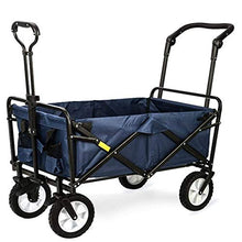 Garden Carts Garden Cart with 4 Wheels Heavy Duty Foldable Pull Wagon Beach Wagon Foldable Garden Trolley Folding Cart Wagon Truck Wheelbarrow