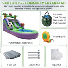 VVAIMYNX 21FT Inflatable Water Slide for Kids and Adults, w/Big Splash Pool