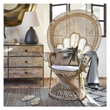 XJOYSL7921 Rattan Chair Rattan Chair, Peacock Chair, Accent Rattan Chair, Cozy Chairs, Handmade for Bedroom, Living Room Dorm Rooms, Garden and Courtyard Modern Accent Chair for Living Room