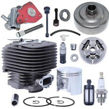 AFcBa 58mm Cylinder Piston Sprocket Rim Clutch Drum Oil with Spark Plug Filter Kit Fit for 070 Chainsaws Part 1106 020 1202 Replacement Parts