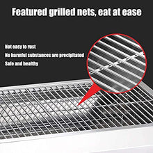 YXCUSAM Electric Grill Kit, Portable Grill, Multi-Function Height Adjustable Grilling Fork, Suitable for Chicken/Beef/Lamb